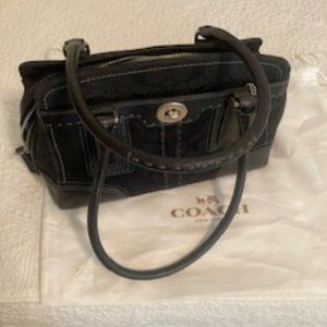 Black Coach Shoulder bag